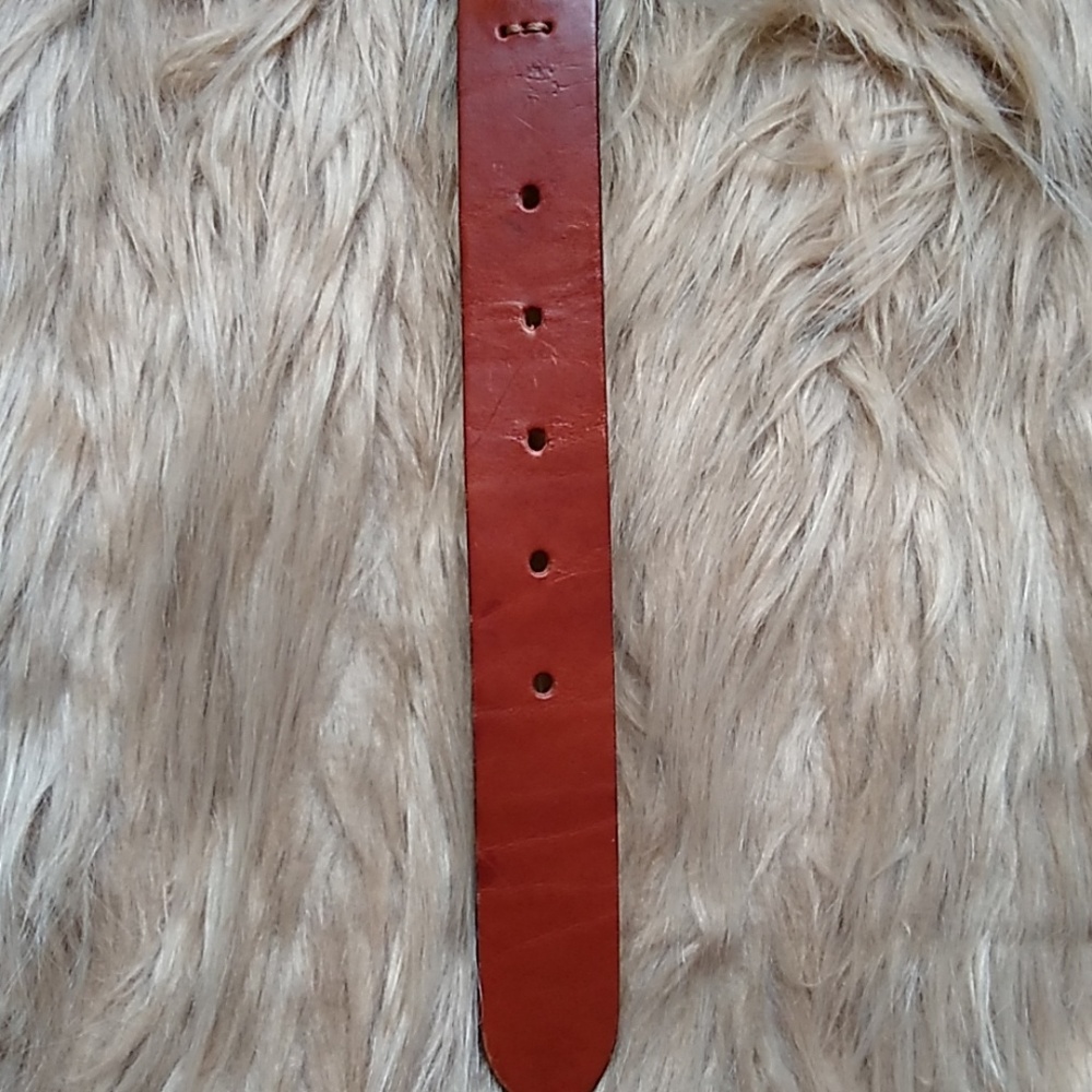 Fossil Genuine Leather Multicolored Belt Size S - Picture 4 of 8